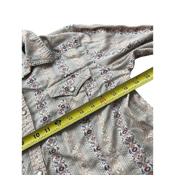 DKNY Y2K Western Button Down Shirt Womens XL Coastal Cowgirl - Picture 8 of 10